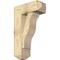 Ekena Millwork Funston Craftsman Rough Sawn Bracket w/ Offset Brace, Douglas Fir, 8"W x 20"D x 32"H BKT0806X20X32FST04RDF - alternate 1